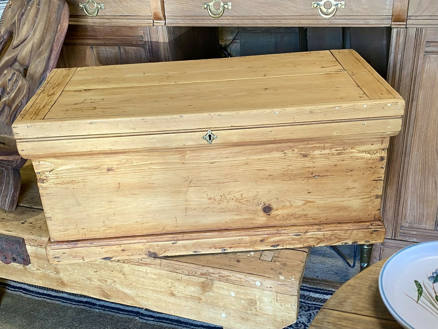 200 year old pine carpenter box