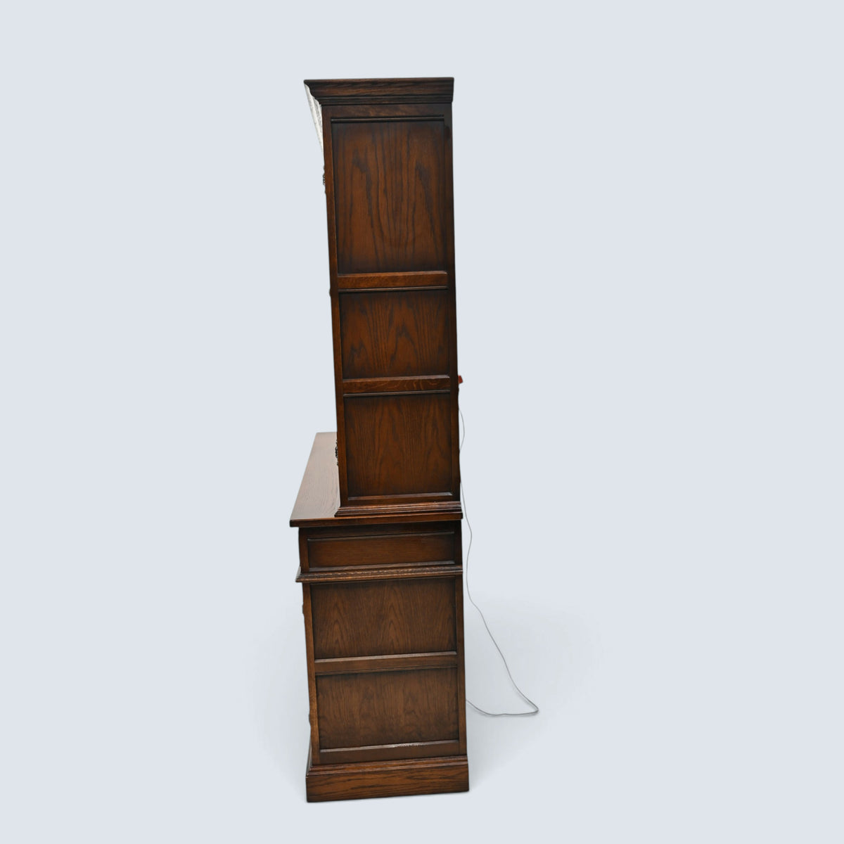 Old Charm Lancaster Sideboard Display Cabinet Tudor Brown FREE UK Delivery*