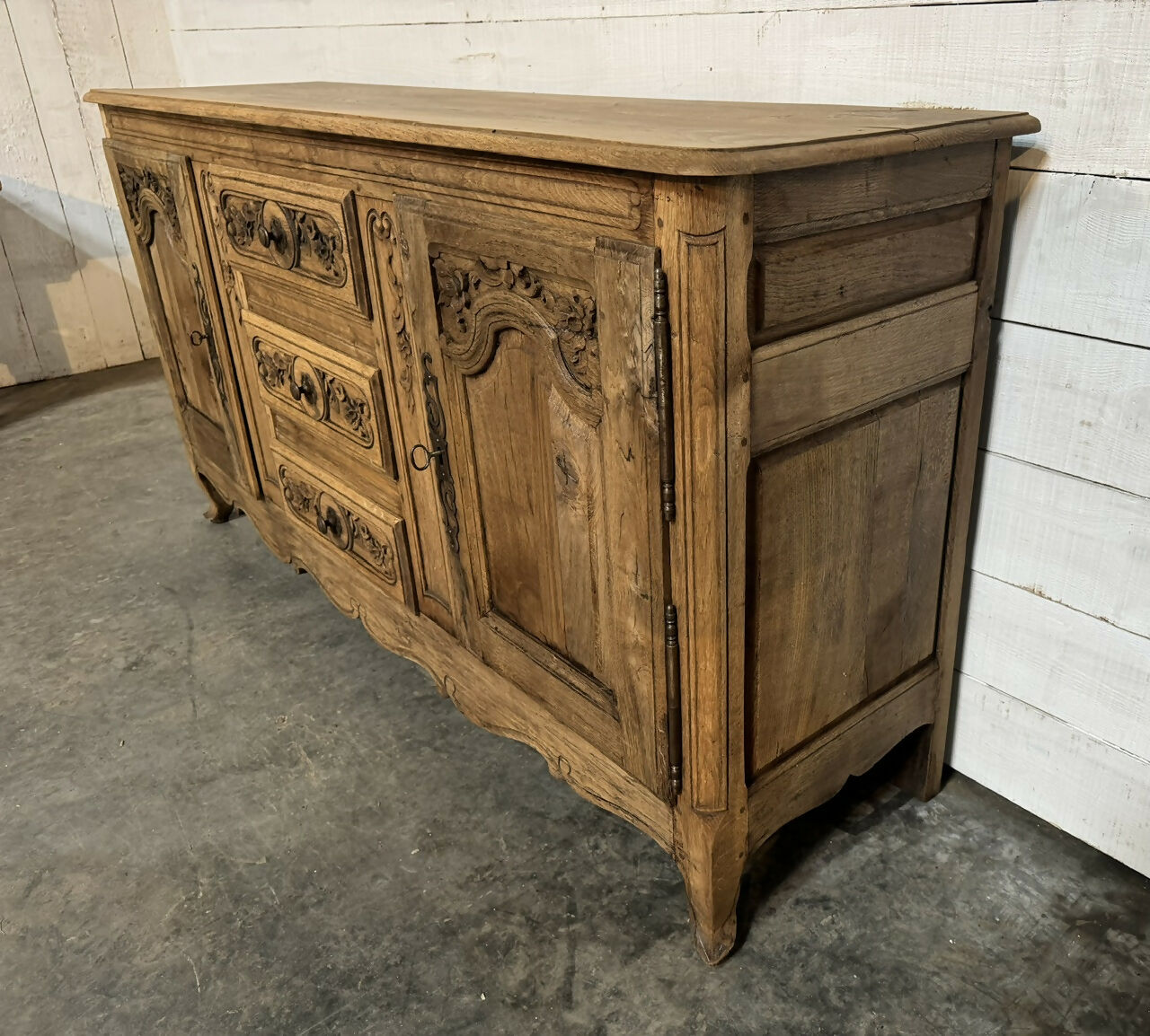 Attractive Antique French Oak Enfilade