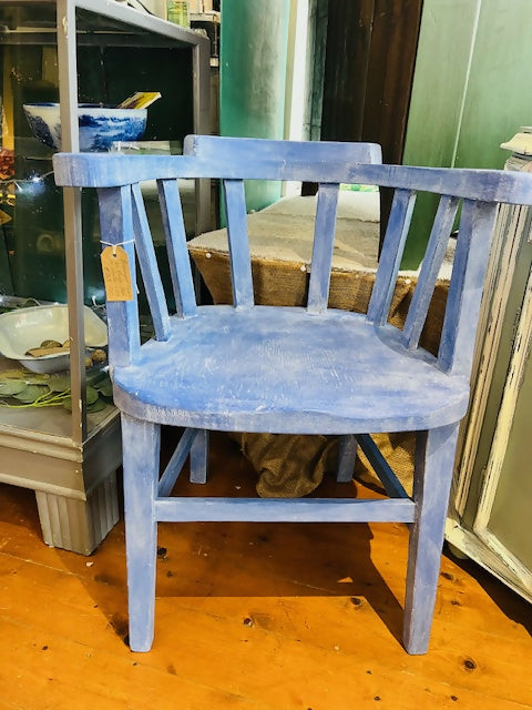 Revamped Blue Captains Chair