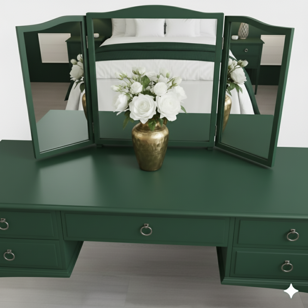 Stag minstrel green dressing table