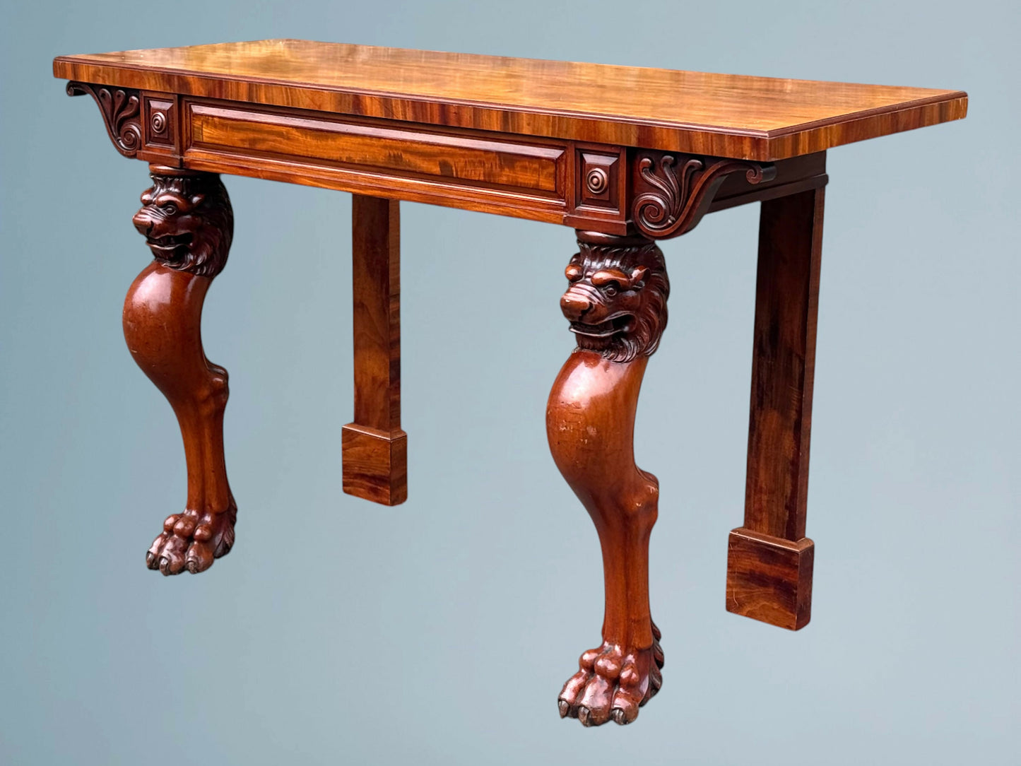 19th Century Victorian Mahogany Serving Table