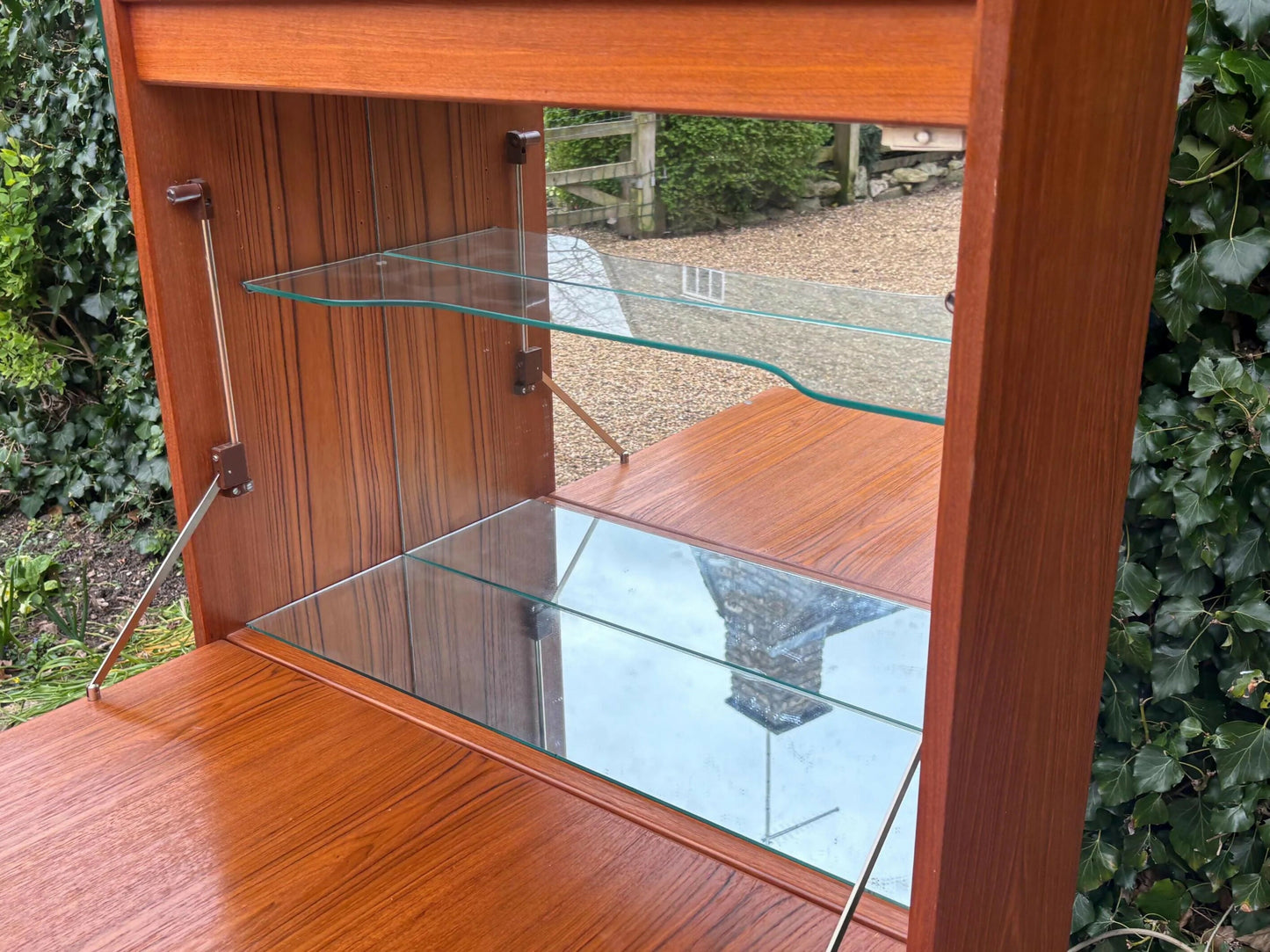 Vintage G Plan Fresco Drinks Cocktail Cabinet Wall Unit