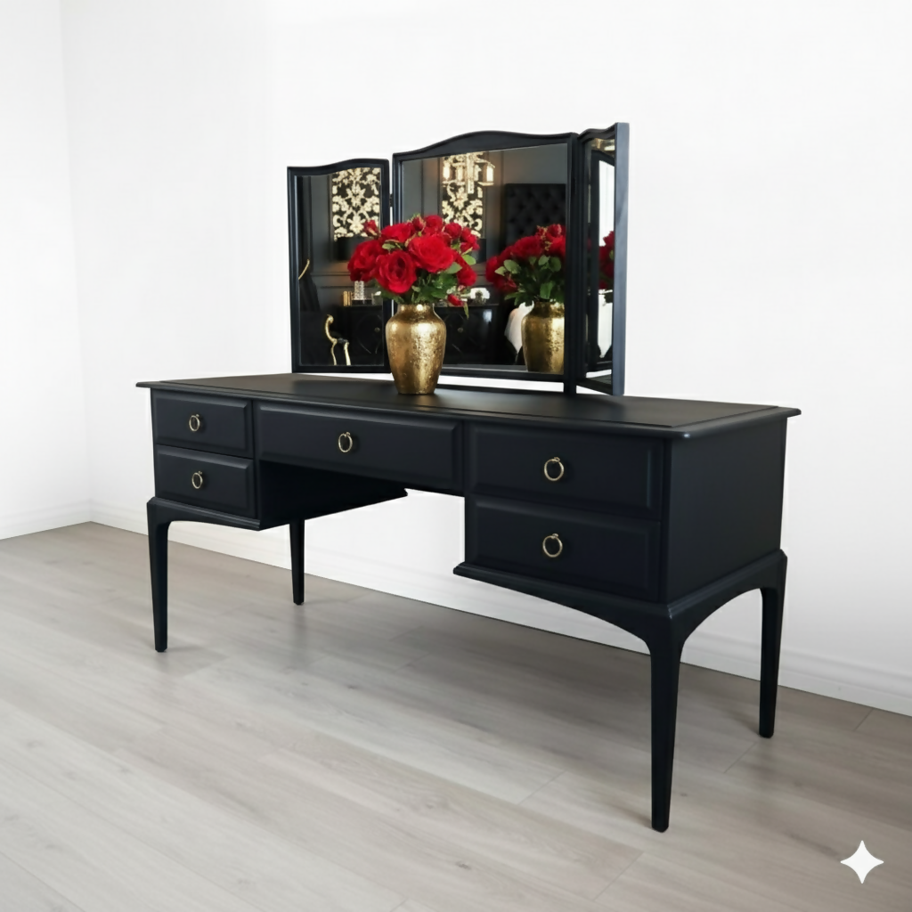 Stag minstrel black dressing table