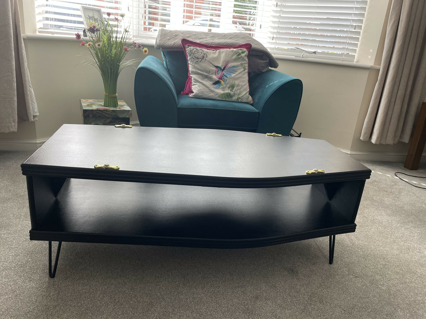 Beautiful Bespoke Coffin Style Coffee Table