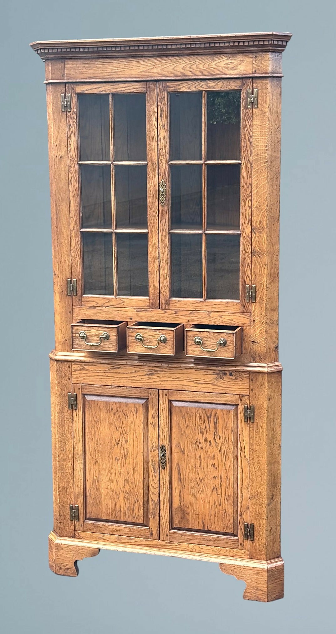 Oak Corner Cabinet Terence Cooper Furniture