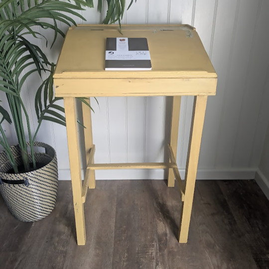 Upcycled Vintage School Desk R01041 3