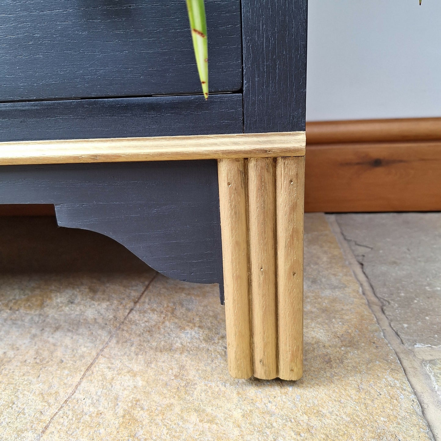 Blue Vintage Chest of Drawers