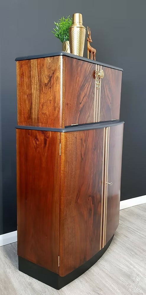 "Manhattan', Drinks Cocktail Cabinet, Drinks Cabinet, Gin Bar, Vintage 1950's.