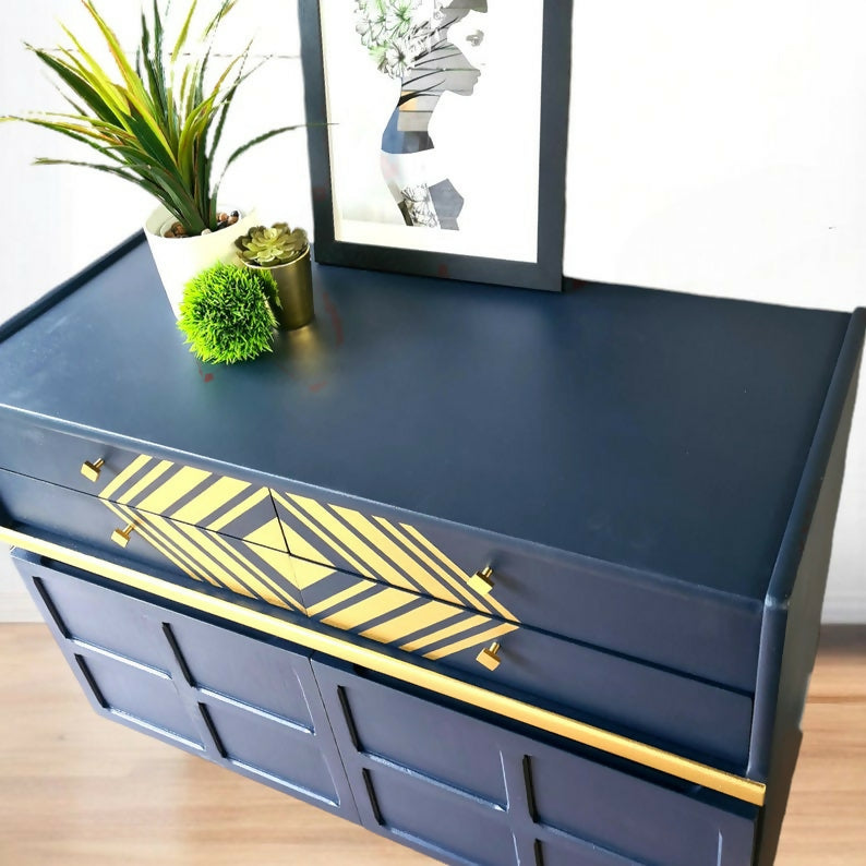 Bleu Nathan sideboard media drinks cabinet