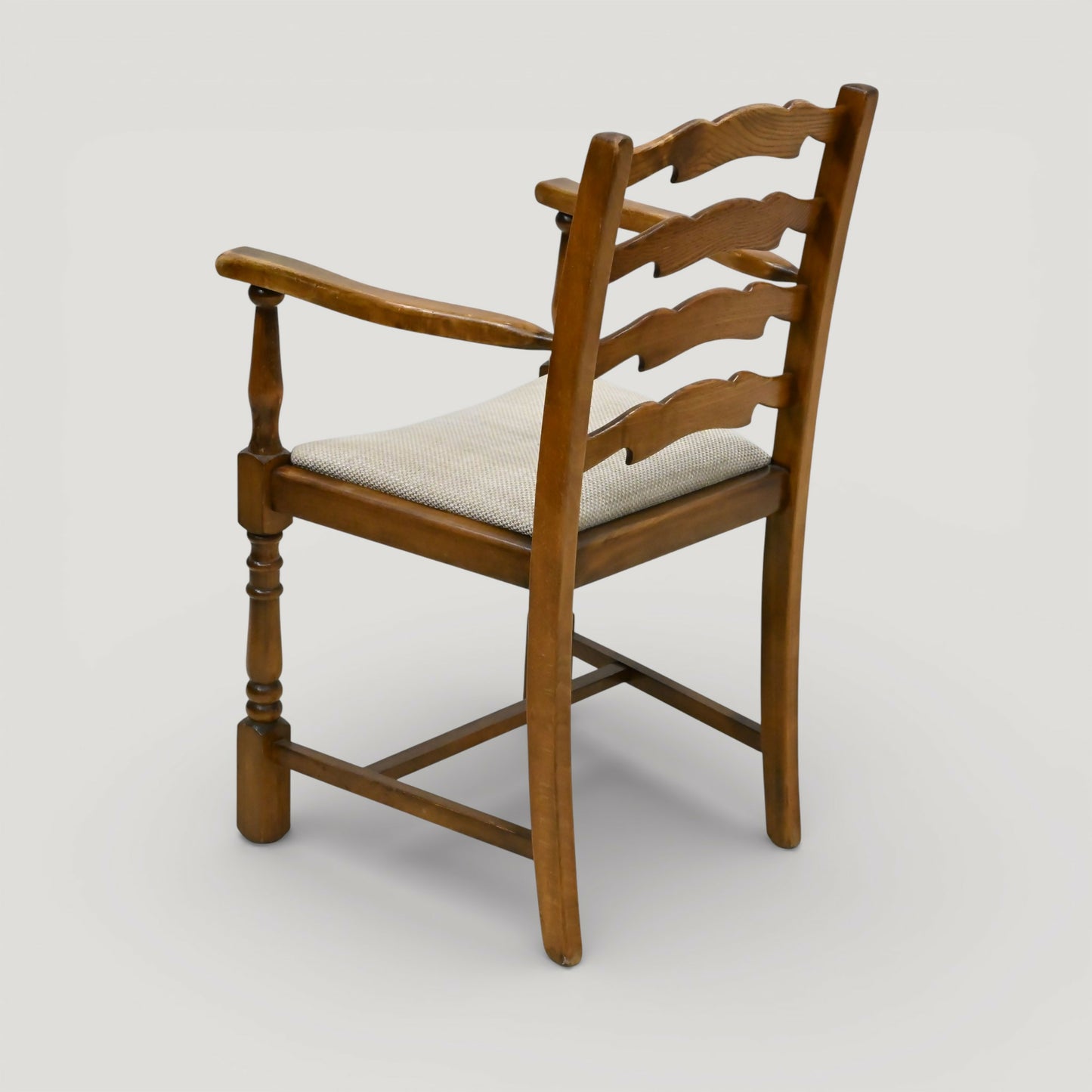 6 Old Charm Style Ladderback Dining Chairs Drop In Seats FREE UK Delivery*. SBR11087/2410E