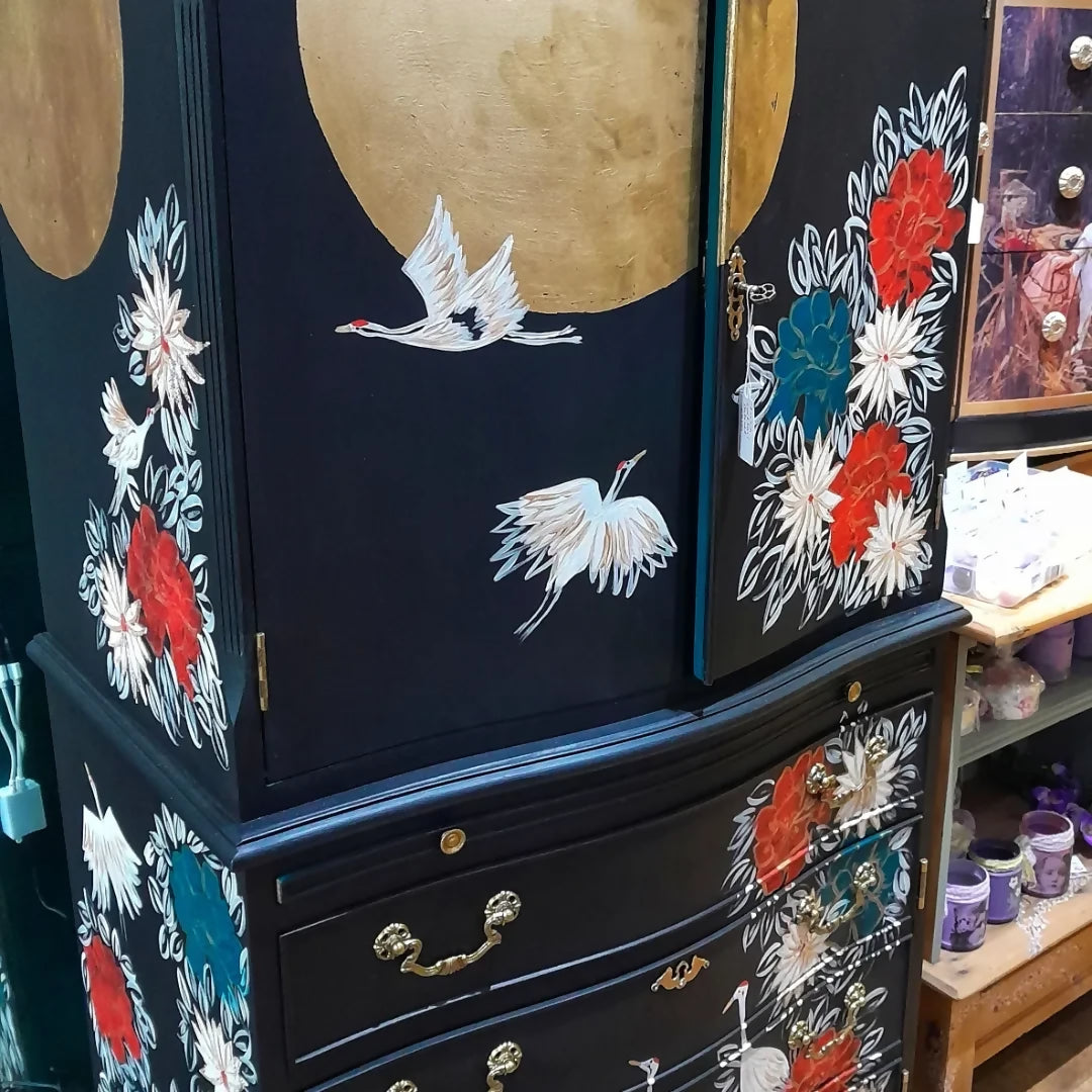 SOLD Luna Cocktail Cabinet