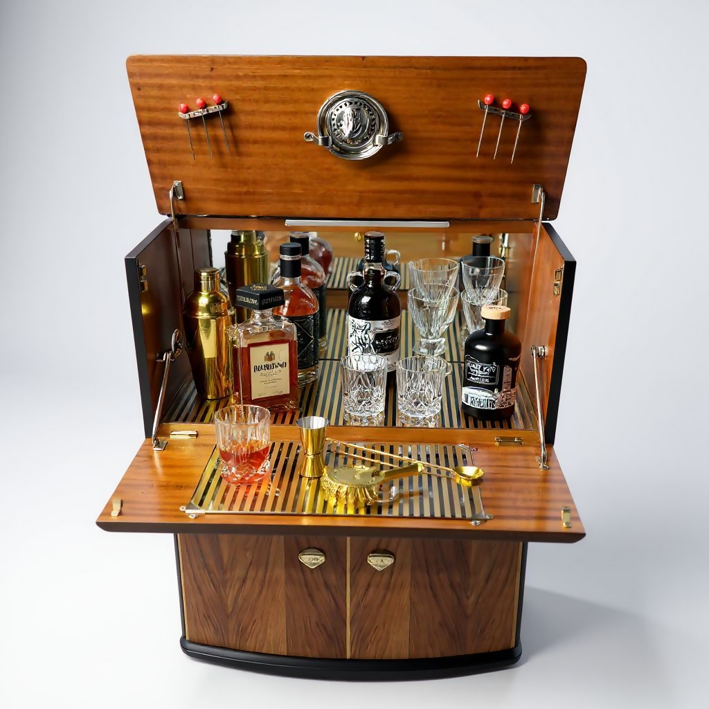 Mid Century Drinks Cabinet