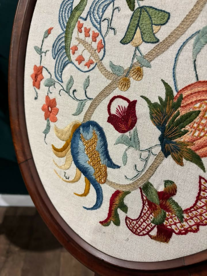 Early 20th Century Ladies Needlework Fire Screen6