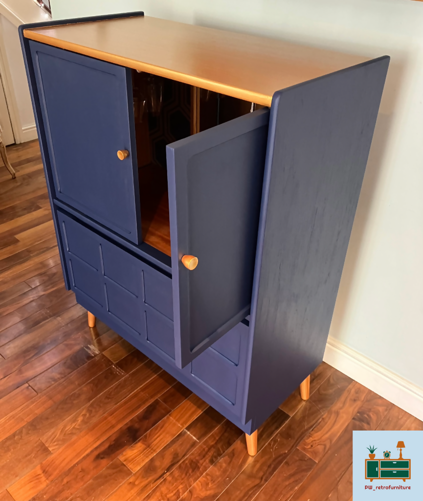Nathan Squares Cocktail Cabinet (NOW SOLD - please message for details on a bespoke item I can create for you like this)