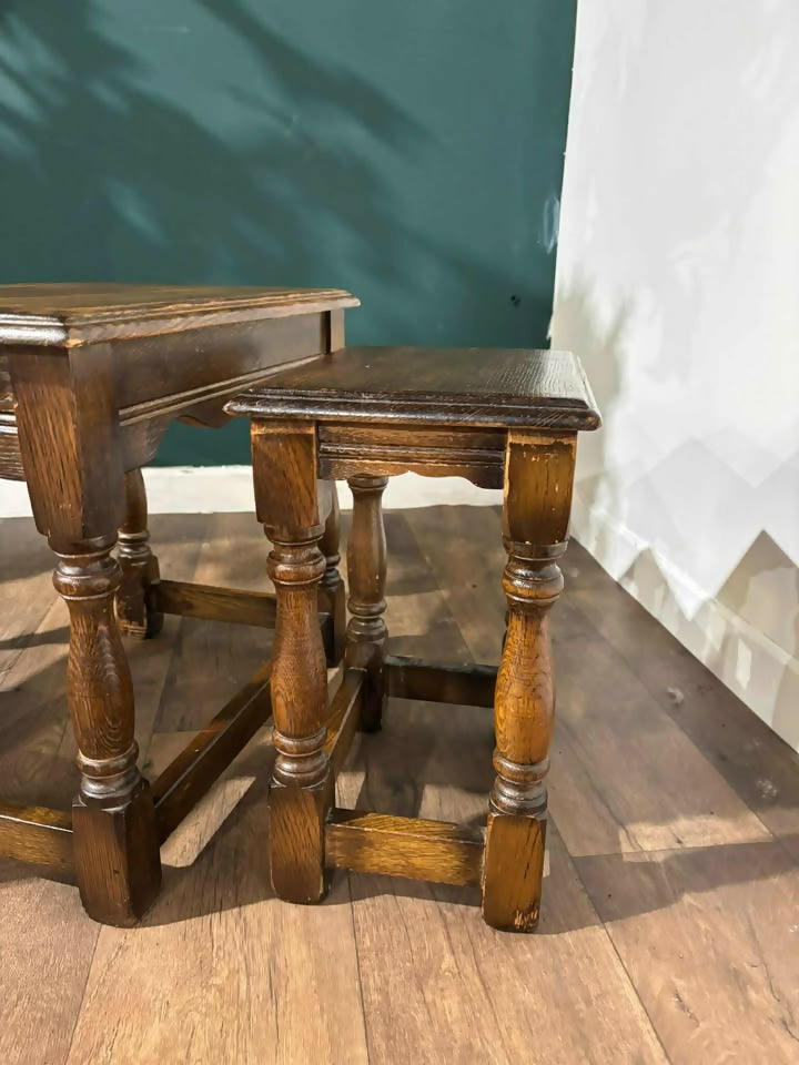 Dark Oak Nest Of Tablesmn