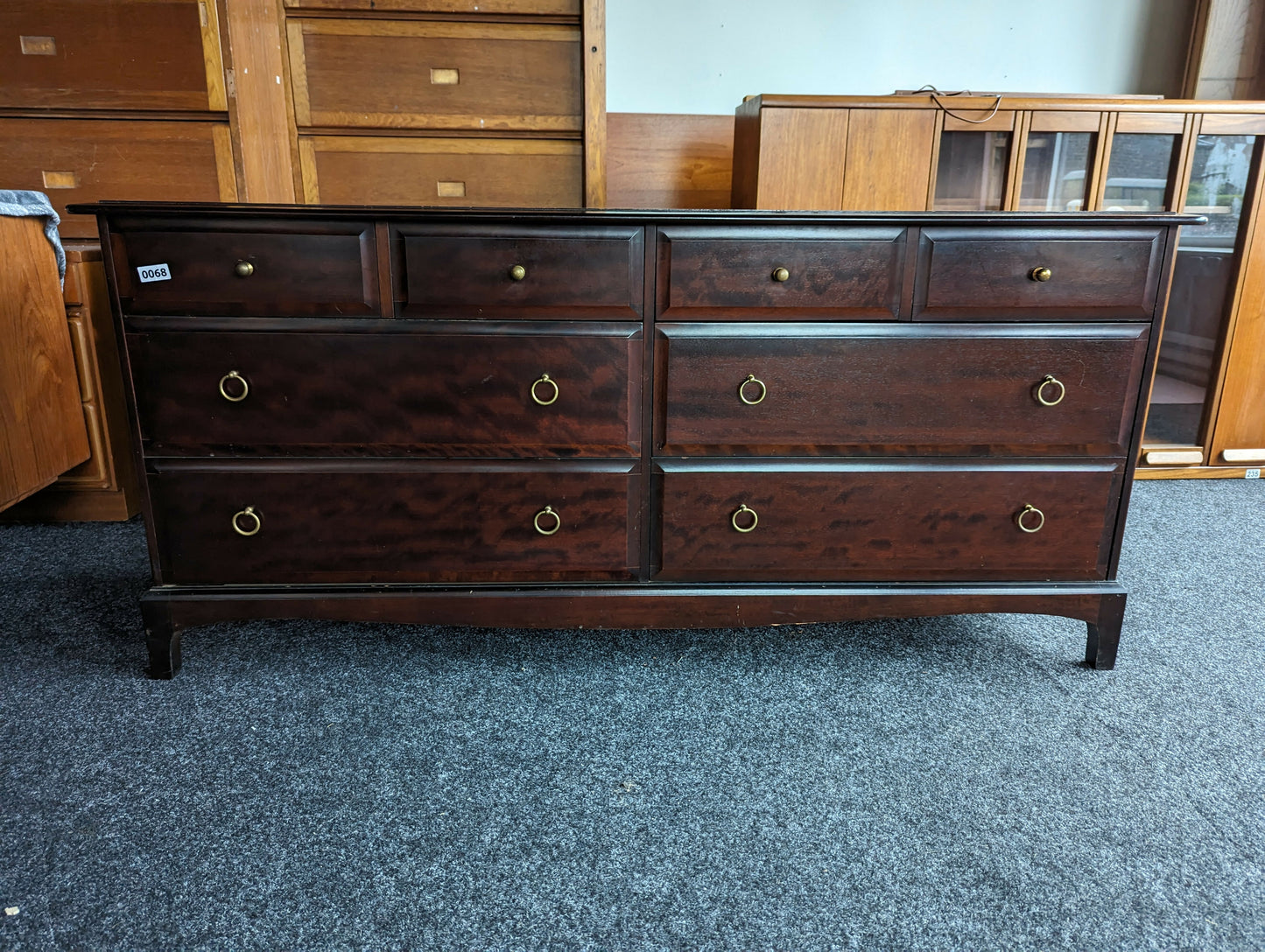 Stag Minstrel Captains Chest, large chest of drawers available to customise