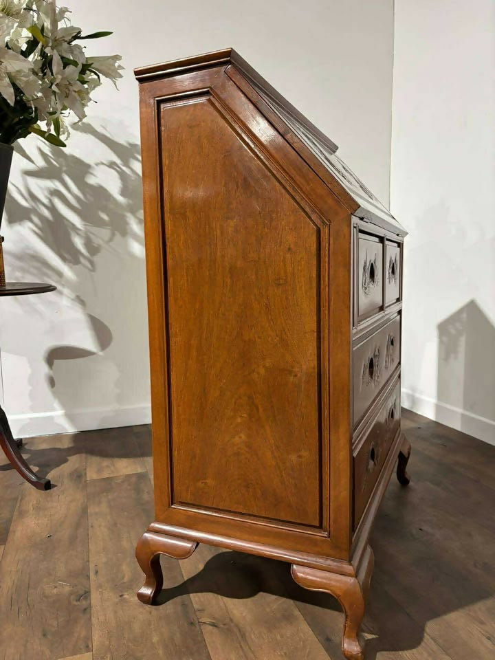 Oriental Style Camphor Wood Bureau