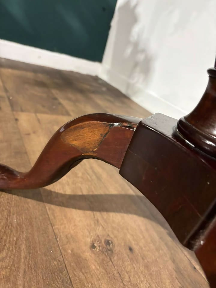 Mahogany Torchere Plant Stand b