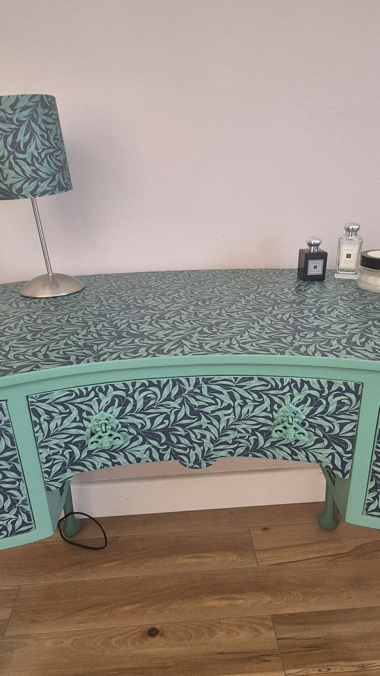 Decoupaged Vintage Dressing Table