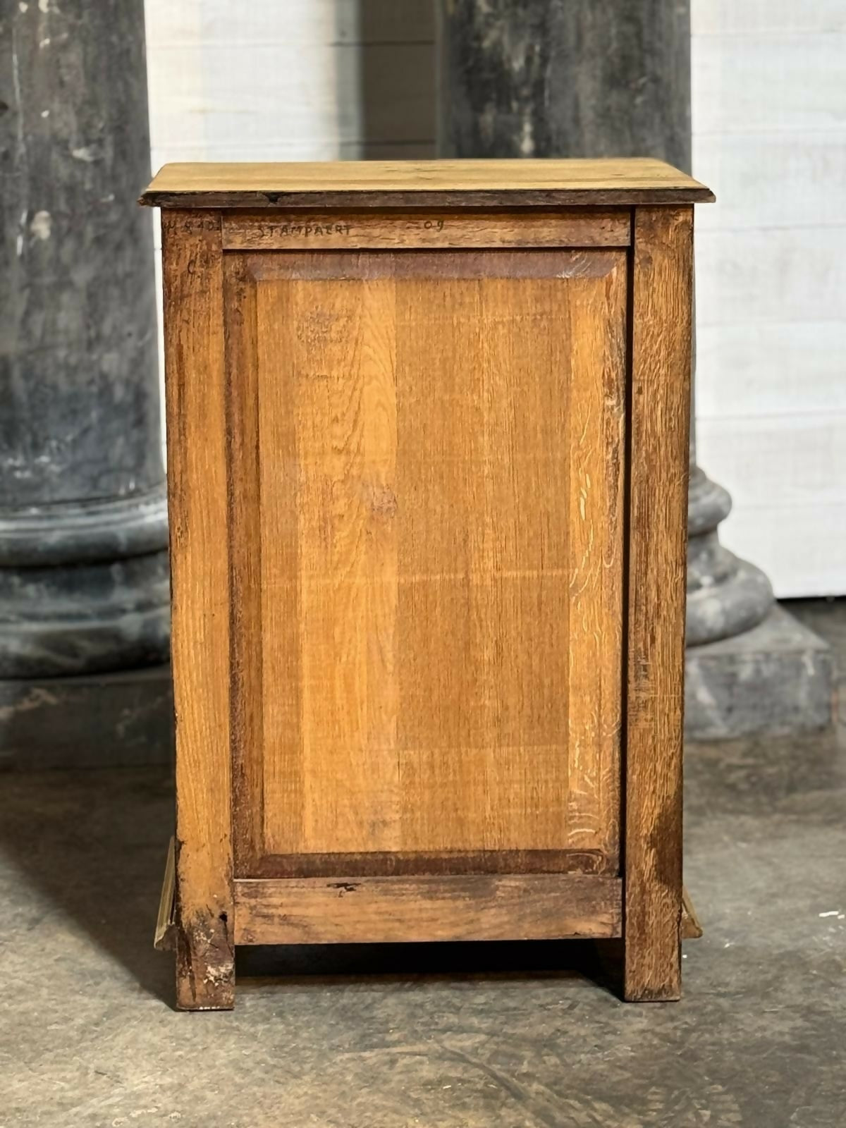 Quality French Bleached Oak Cupboard