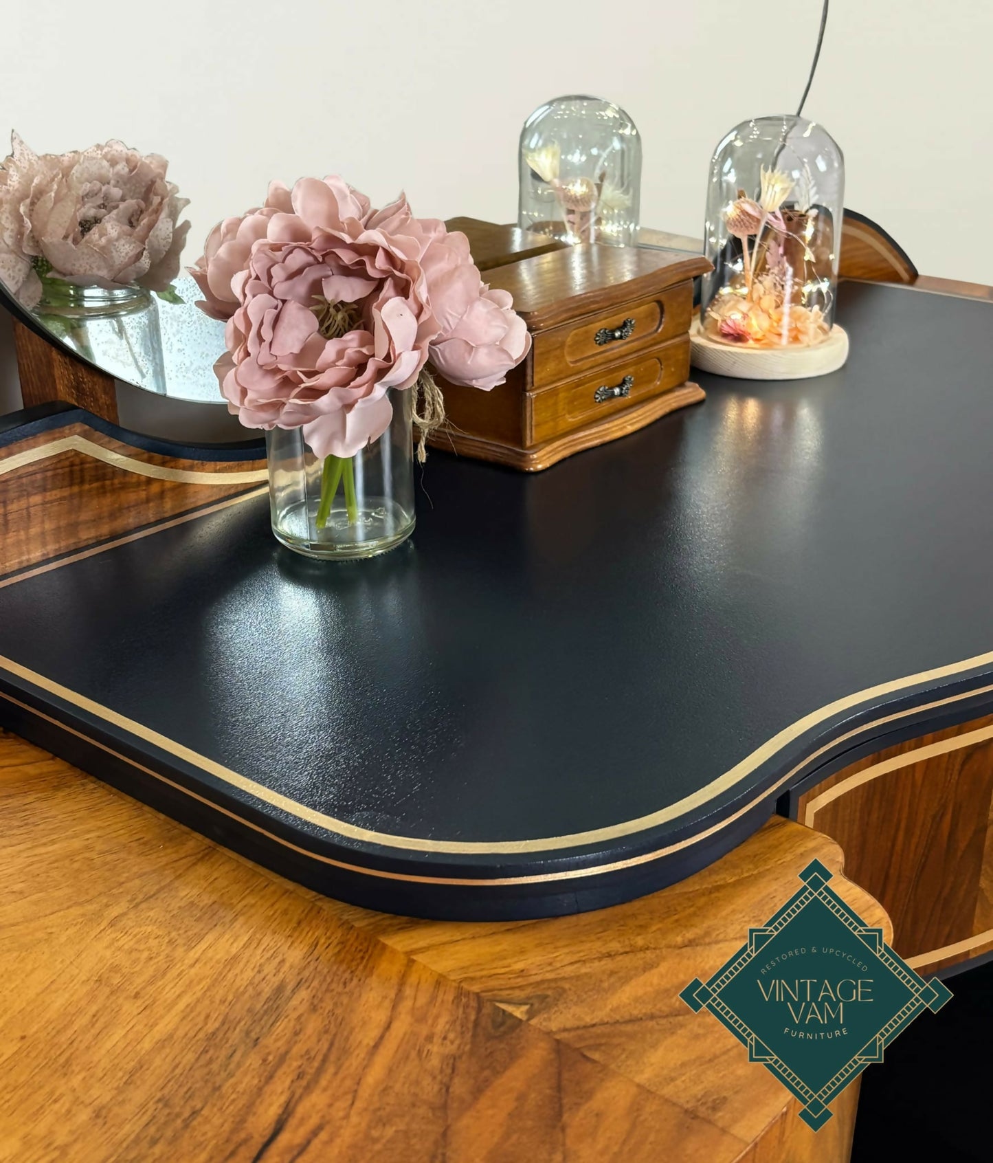 Art Deco dressing table, Tiffany Peacock