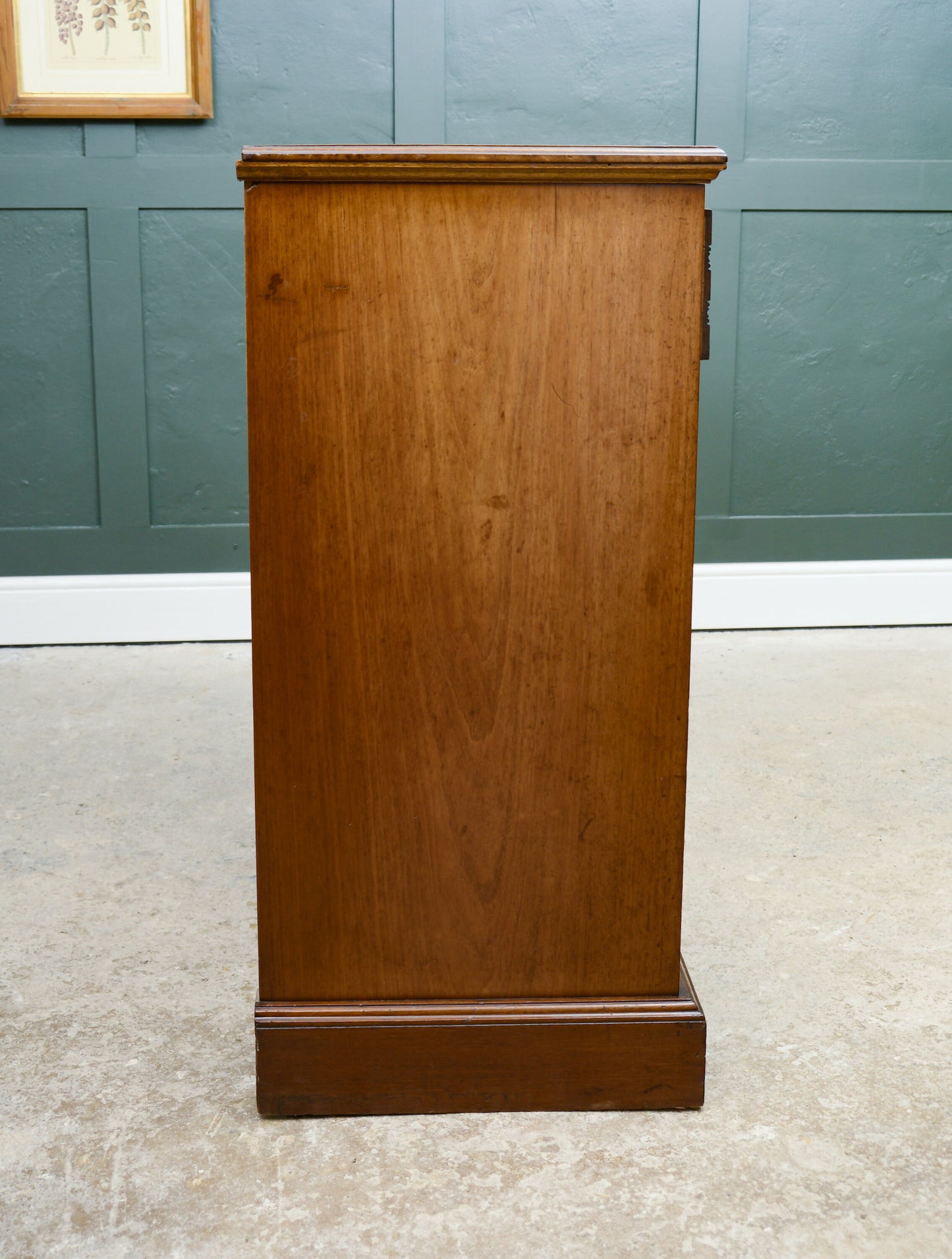 Large Edwardian Tallboy Chest of Drawers - Mahogany or Satinwood - 2 Over 3