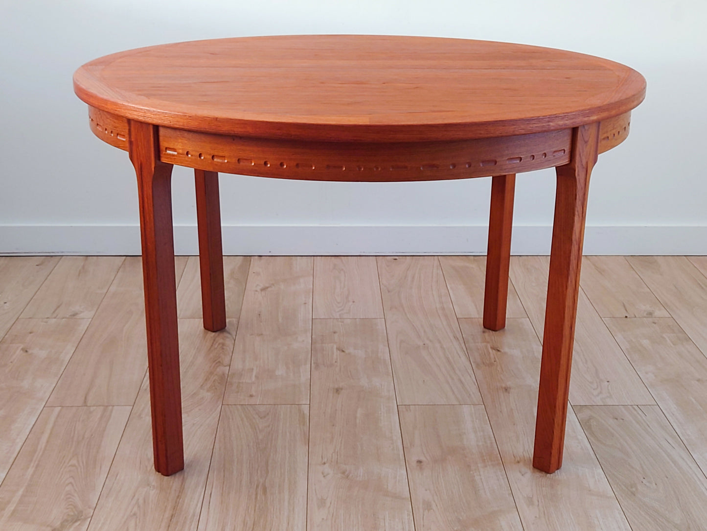 Mid century retro Swedish dining table by Nils Jonsson