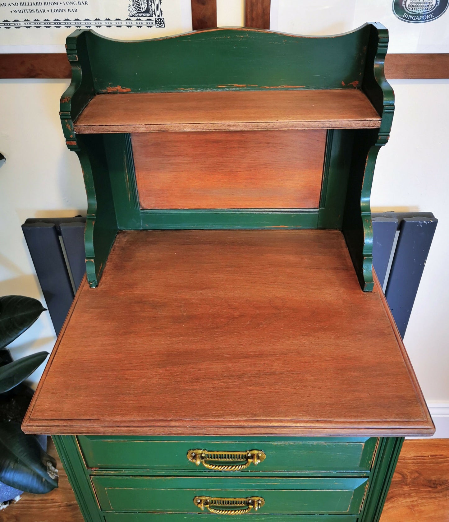 Small Vintage Washstand or Free Standing Kitchen Unit