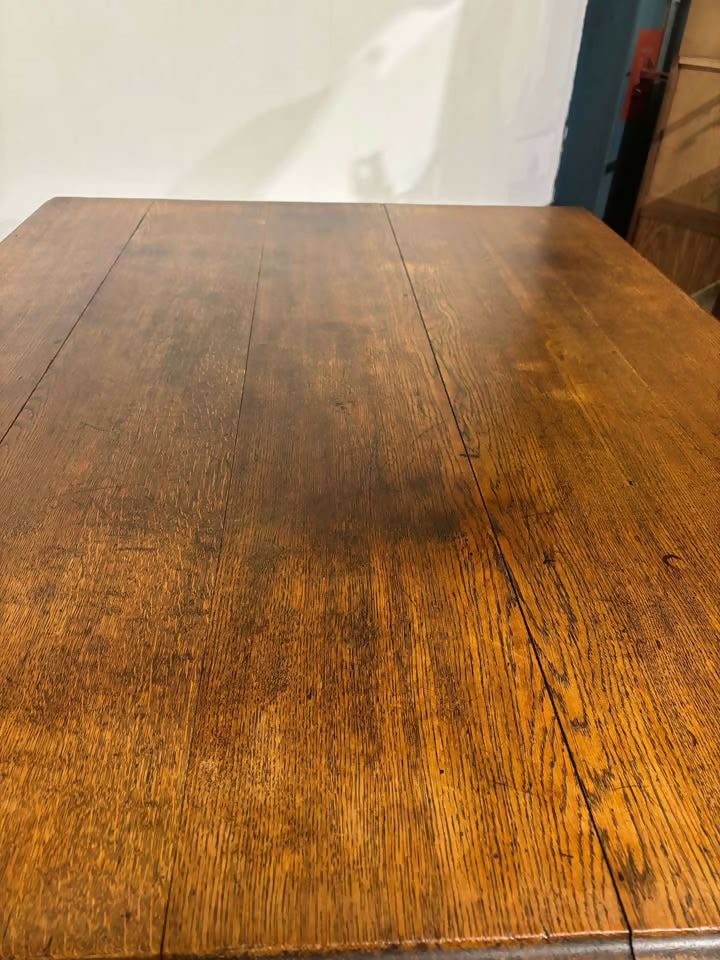 Victorian Oak Library Table3