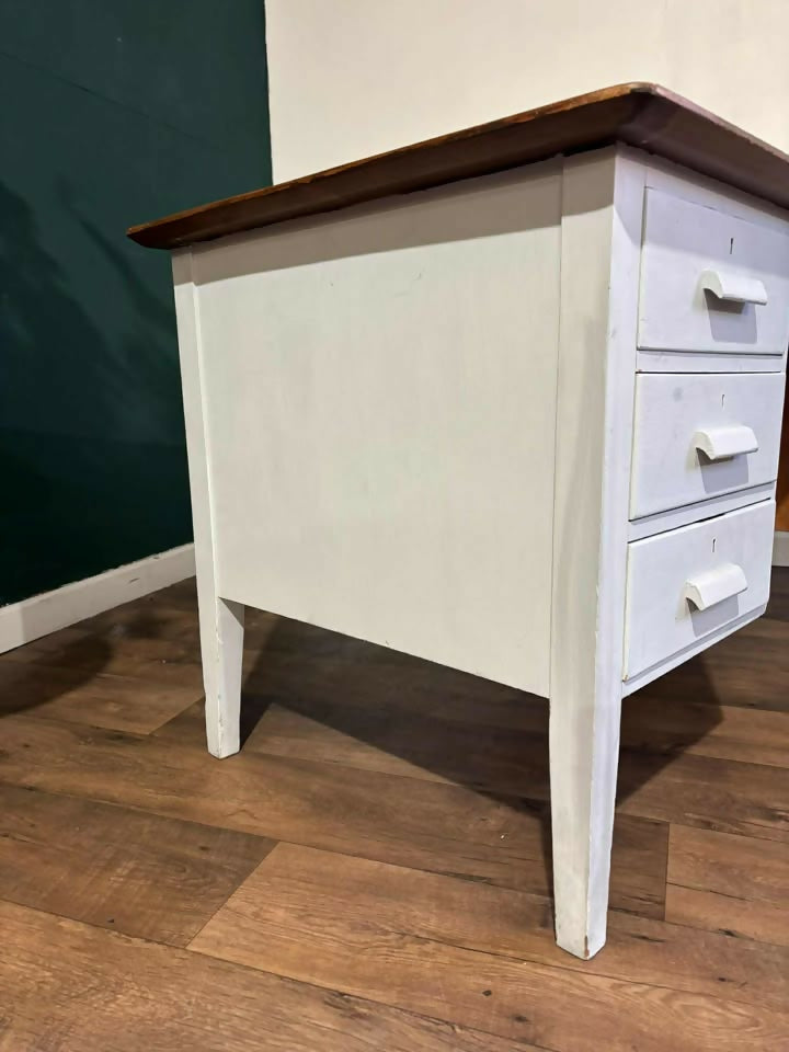 Painted Vintage Teachers Deskz