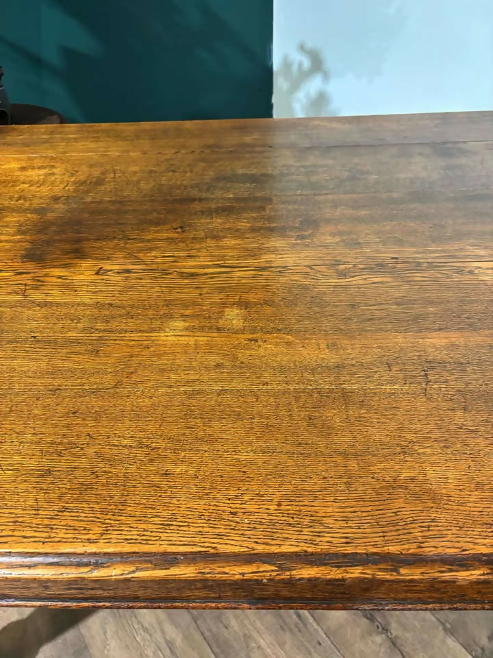 Victorian Oak Library Tablef