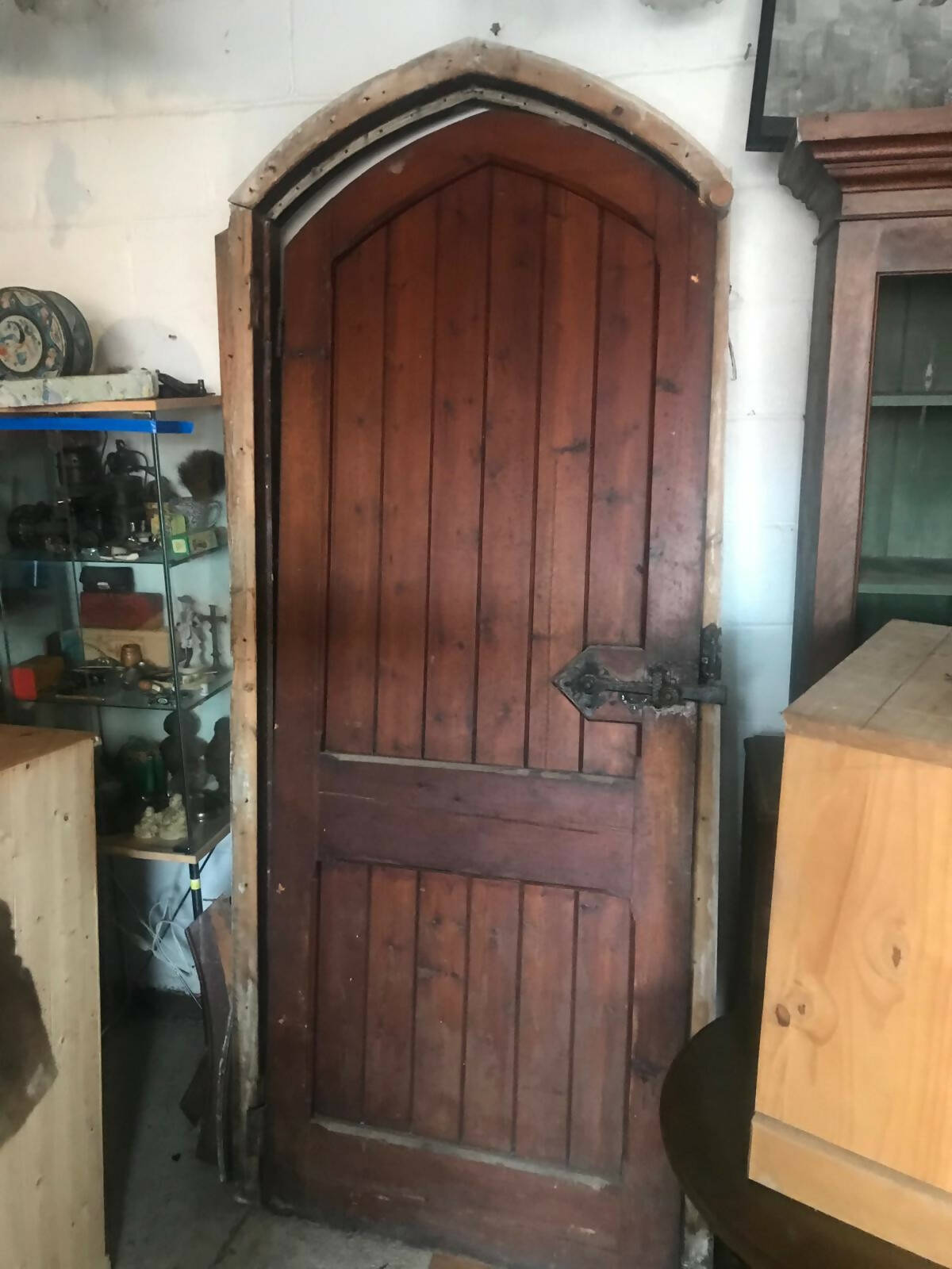 Original Solid Antique Church Door