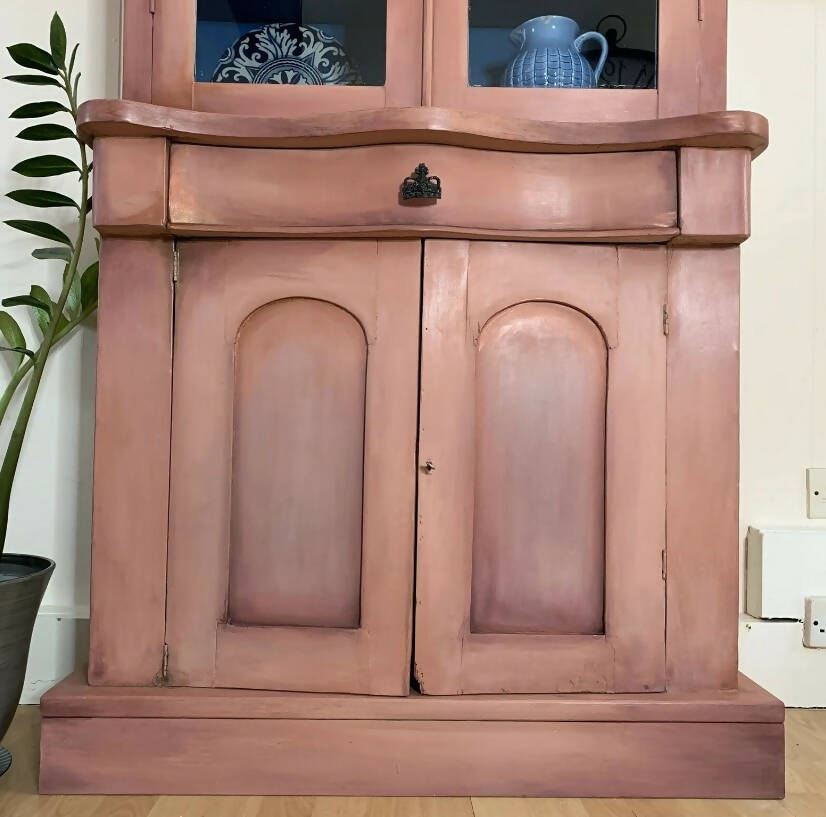 Victorian Bookcase Display Cabinet