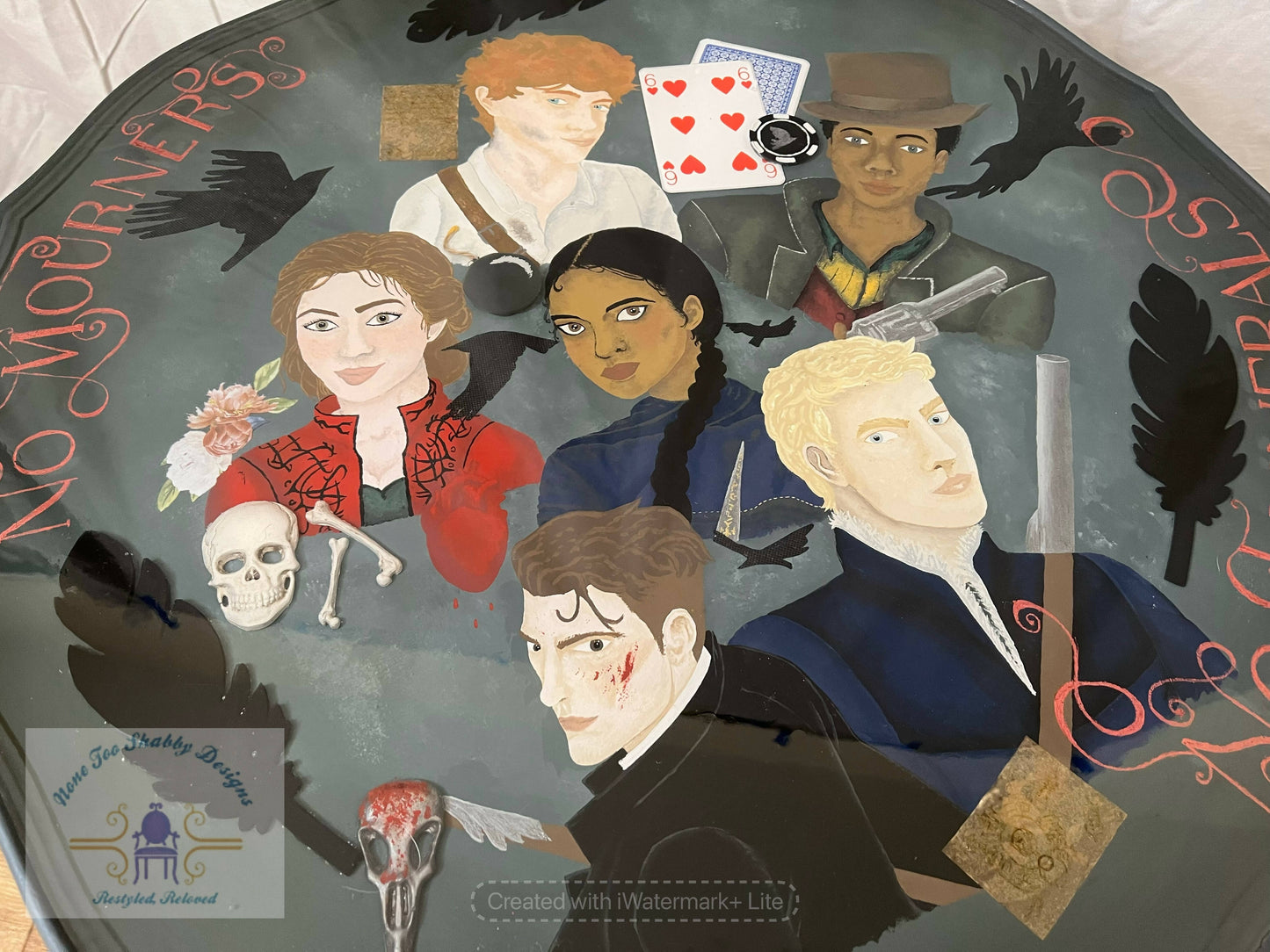 Six of Crows Inspired Drum Table