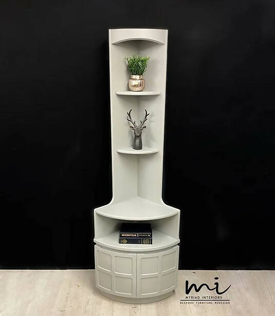 Nathan Mid Century Corner Unit