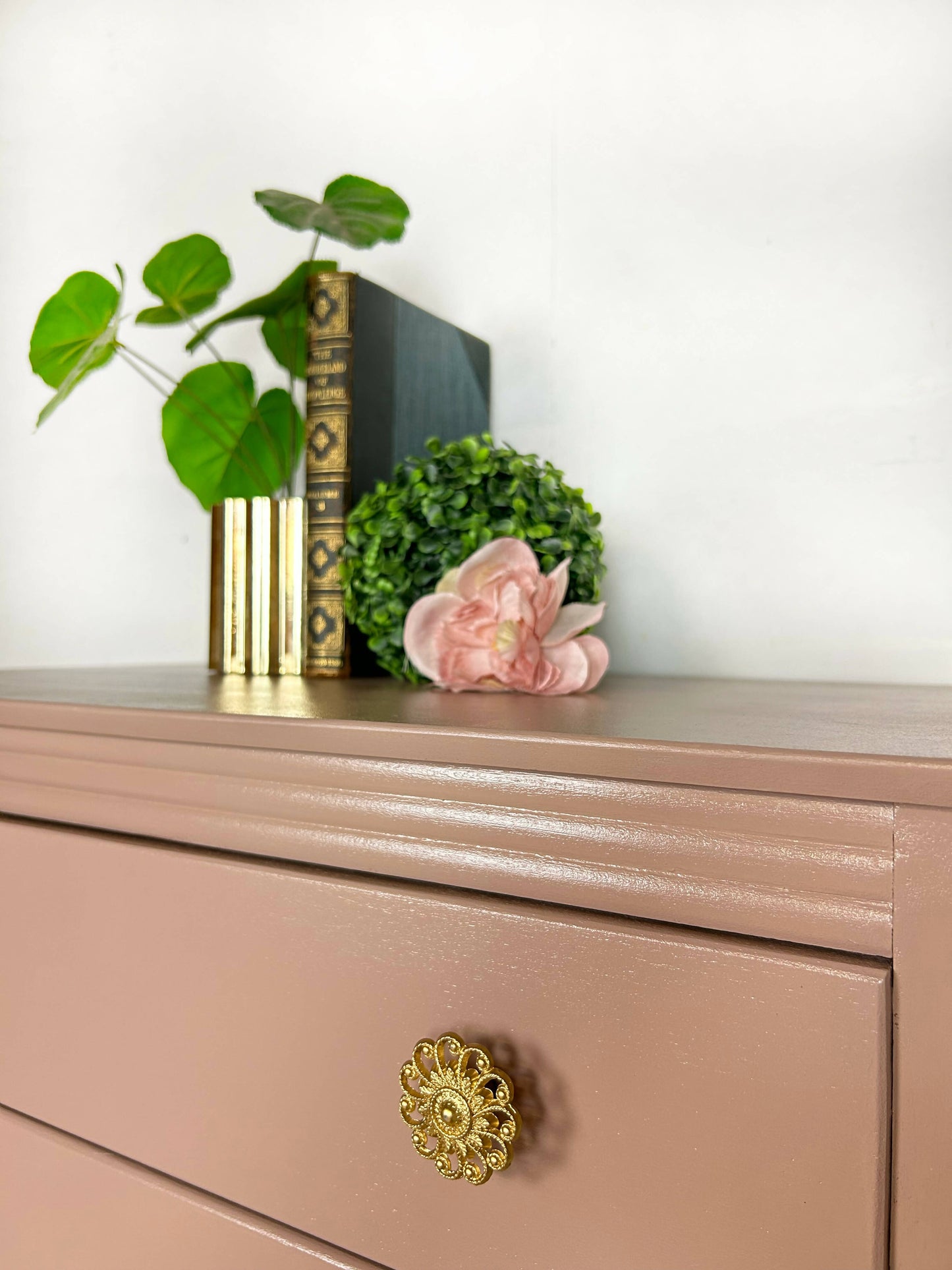 Pink Lebus Chest of 4 Drawers