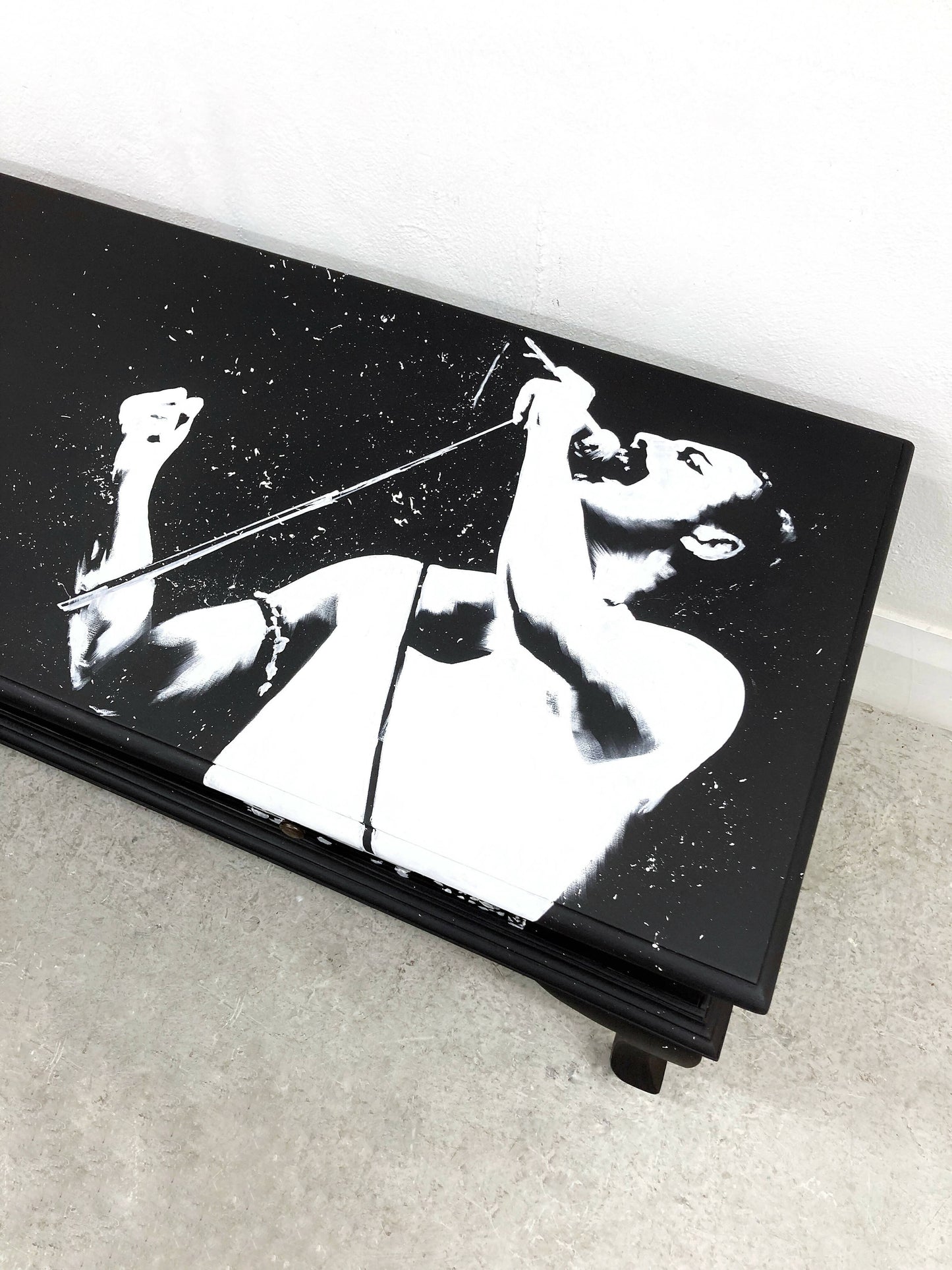 Vintage Upcycled Free Mercury Coffee Table