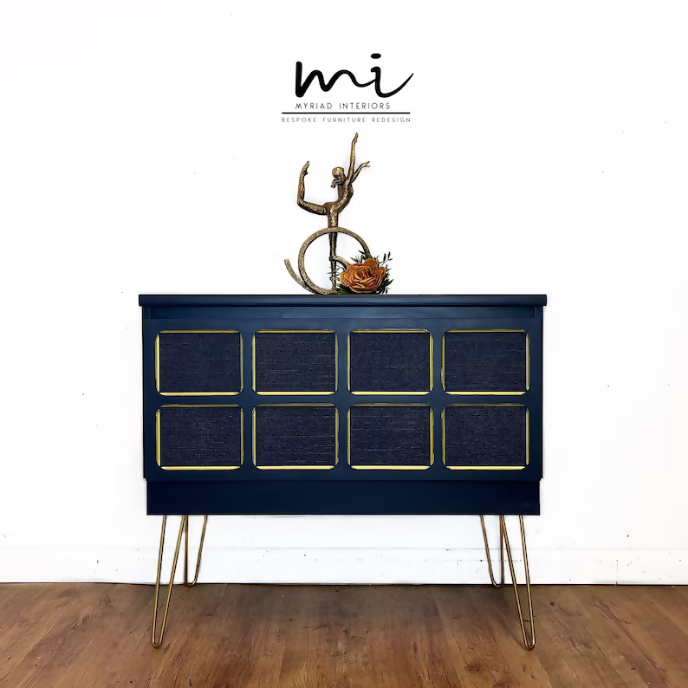 Refurbished mid century modern Nathan tv media unit, sideboard, drinks cabinet, cocktail, retro console mcm