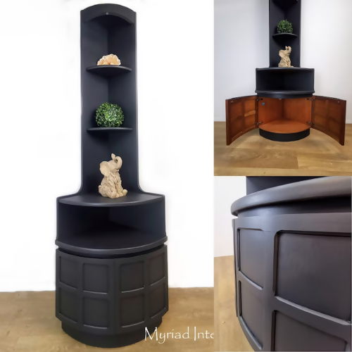 Retro mid century modern Nathan corner unit, drinks cabinet - choose your colour
