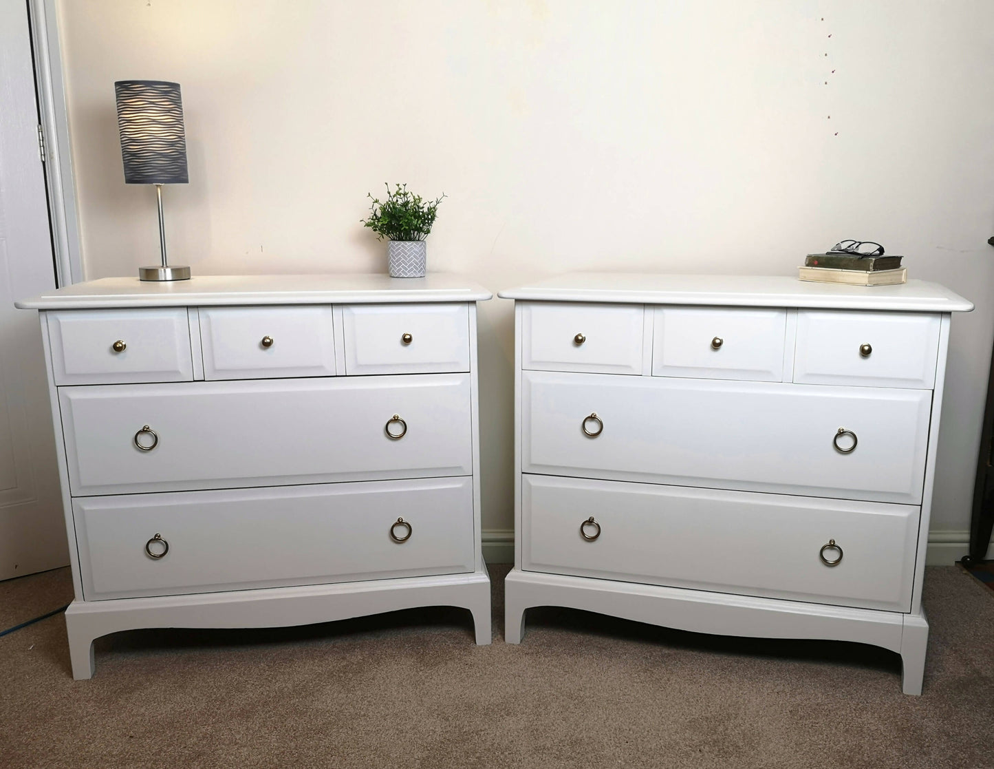 Pair Of Stag Drawers - Multiple Colours Available