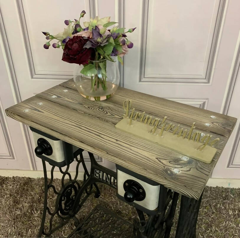 Original Vintage Singer Sewing Table