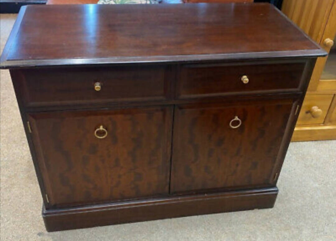 Stag Minstrel Drinks Cabinet / Sideboard - Midnight Blue