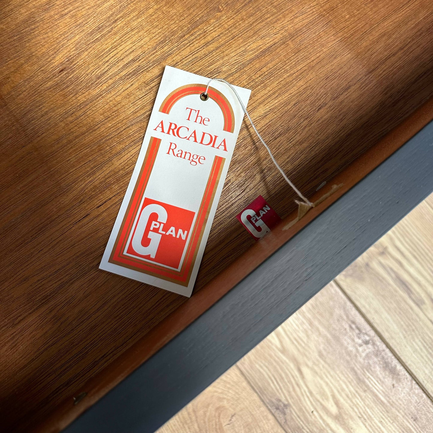 Commissions available - Large Rare G Plan Arcadia sideboard in black, dresser, console, cupboard, cabinet, TV media unit