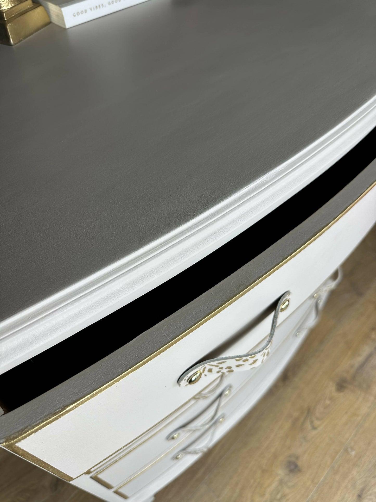 Georgian Grey Vintage Chest of Drawers