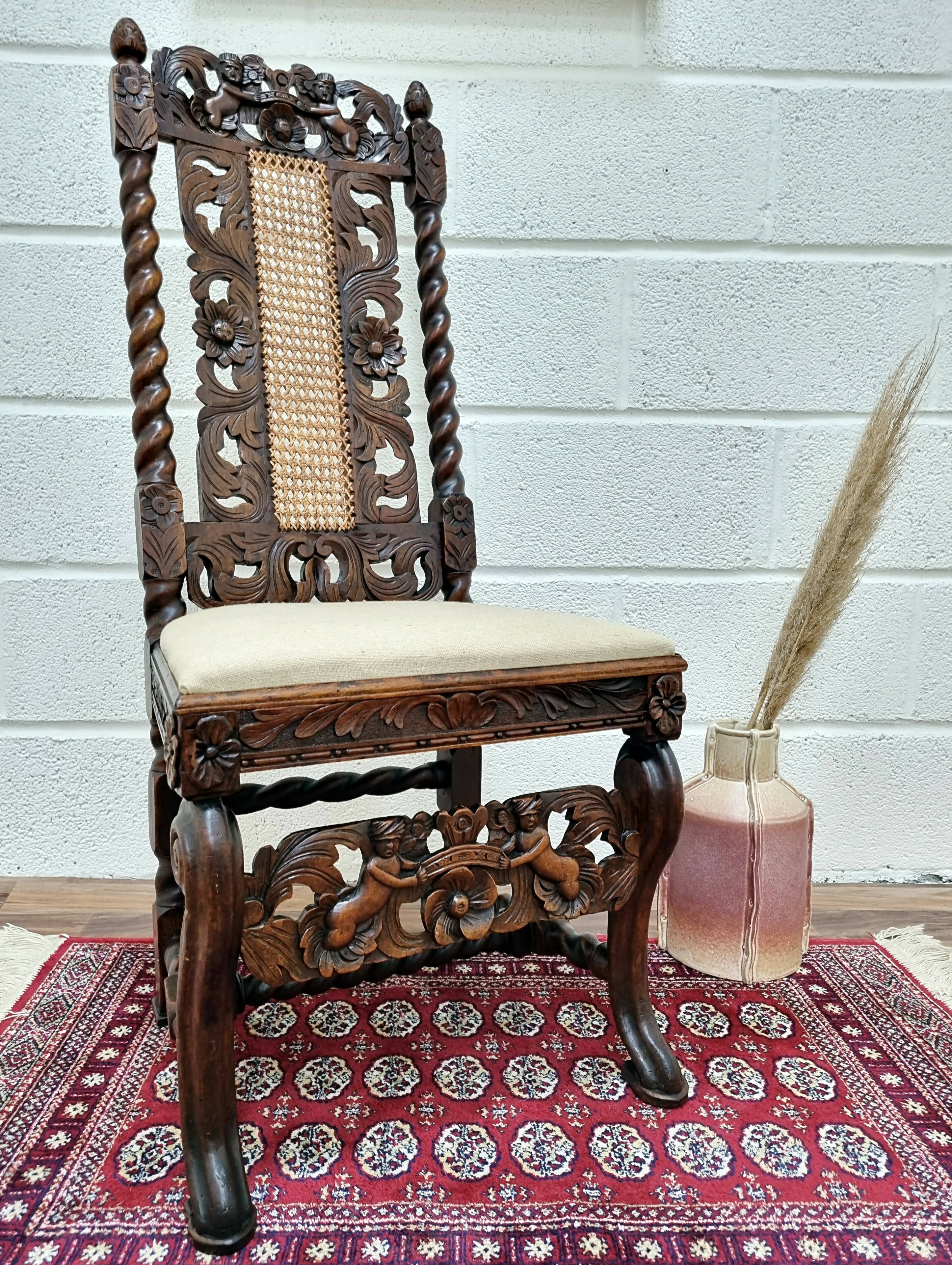 Victorian hall chair hot sale