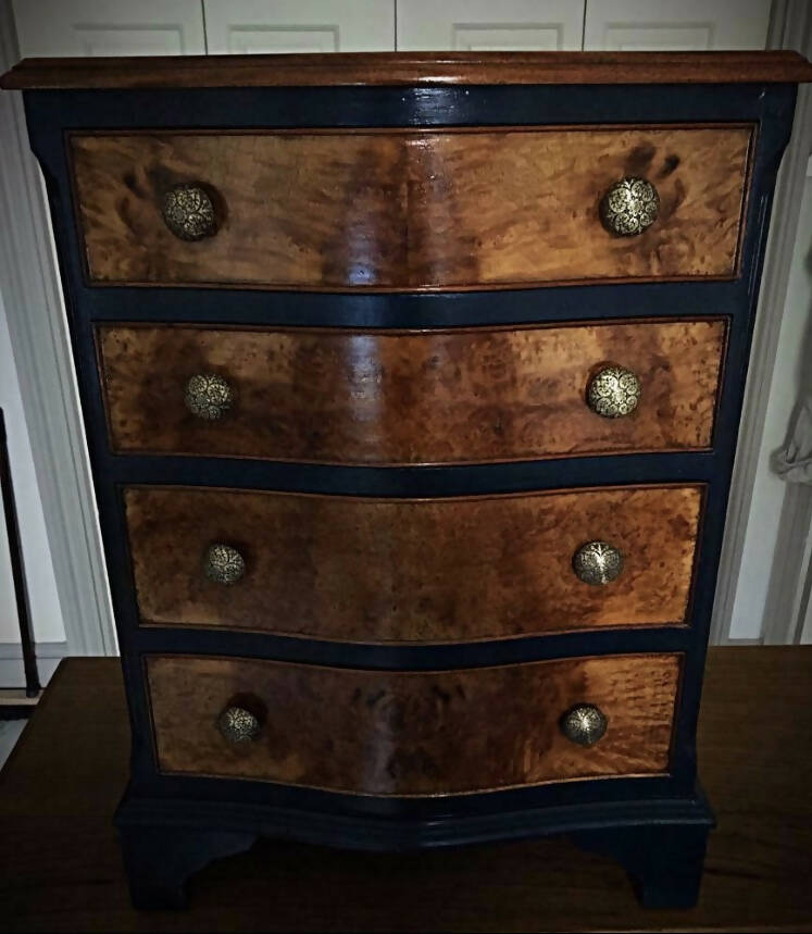 Bespoke preloved refurbished chest of drawers