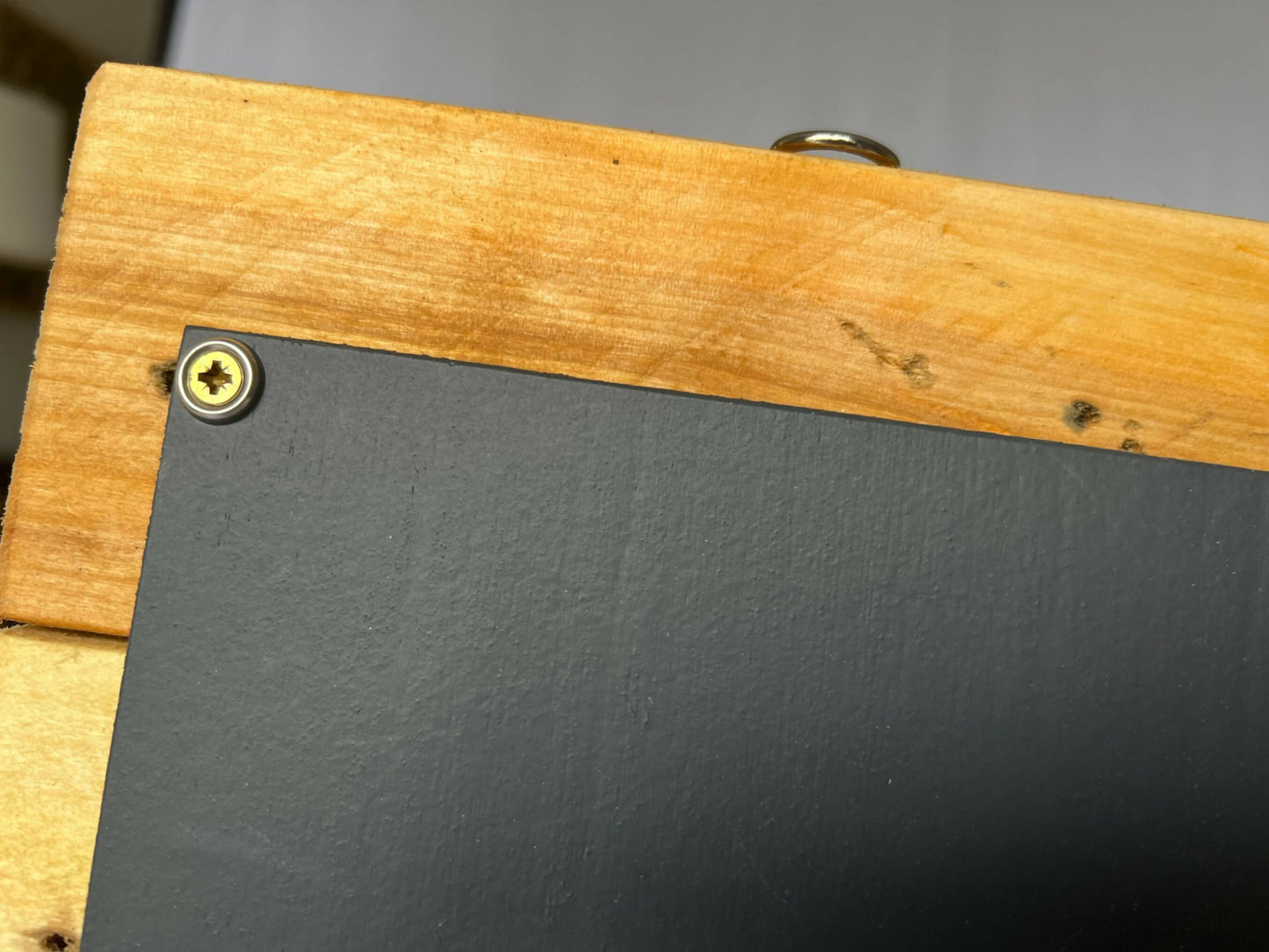 Upcycled Noticeboard Home Organiser Portrait