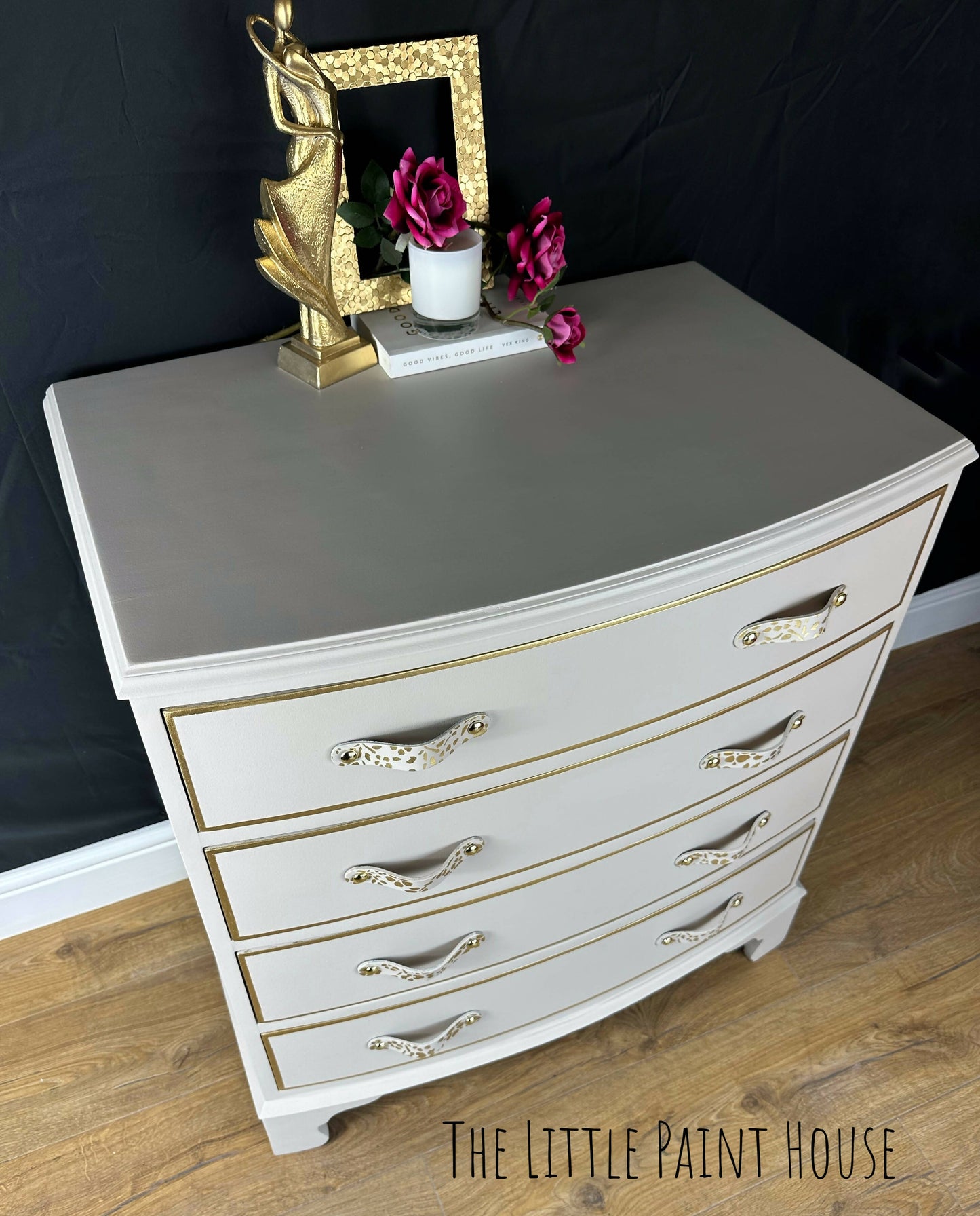Georgian Grey Vintage Chest of Drawers