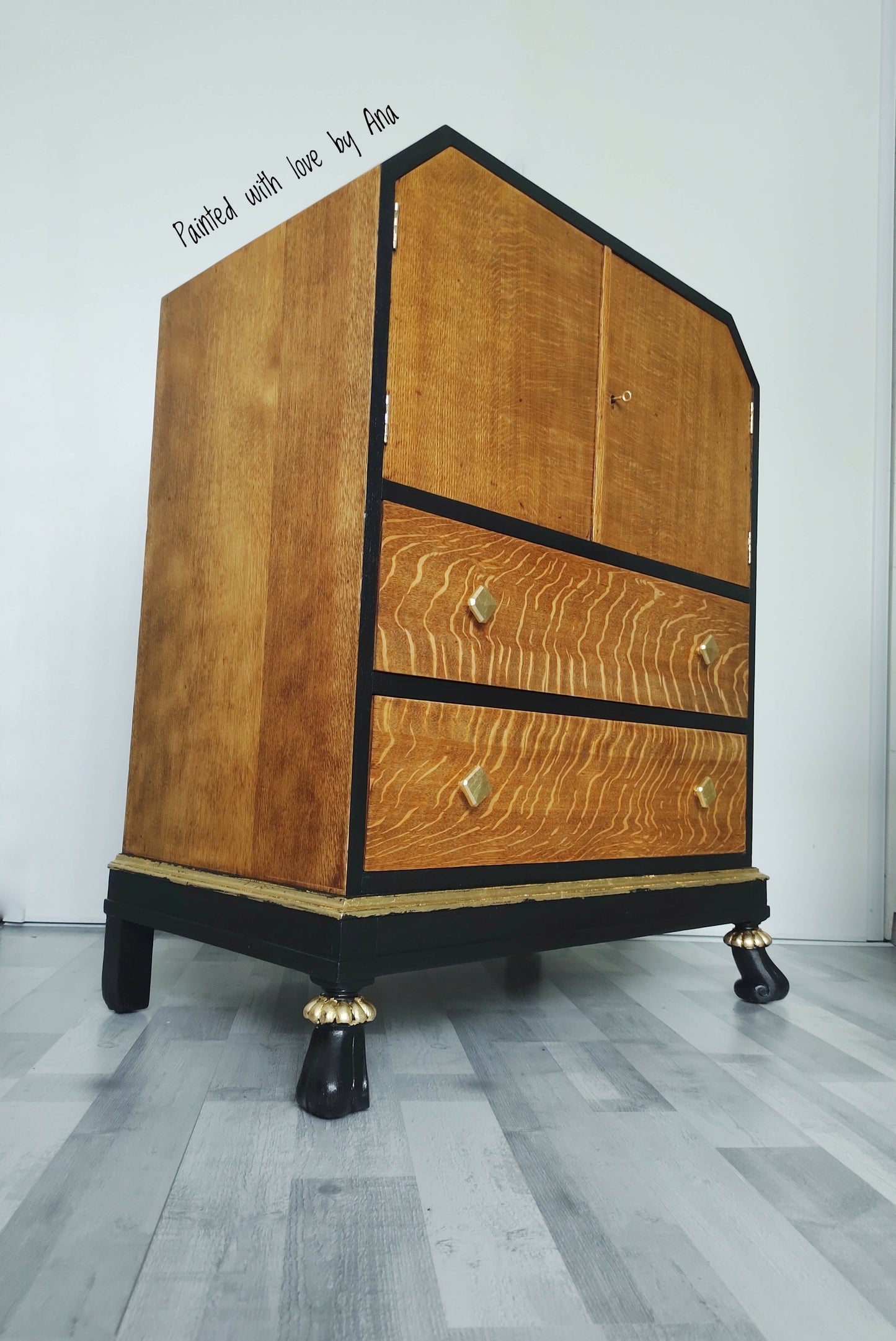 Vintage Wooden Drinks Cabinet